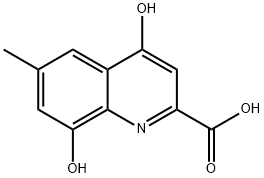 2-Quinolinecarboxylic acid, 4,8-dihydroxy-6-methyl- (9CI)