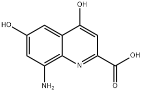 2-Quinolinecarboxylic acid, 8-amino-4,6-dihydroxy- (9CI)