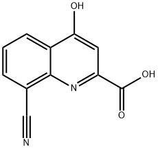 8-Cyano-4-hydroxy-quinoline-2-carboxylic acid