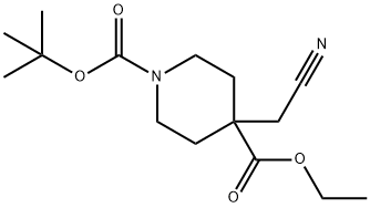 4-(氰基甲基)-1,4-哌啶二羧酸-1-(1,1-二甲基乙基)4-乙酯