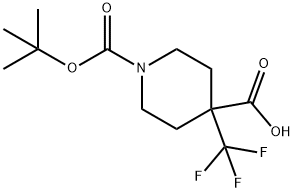 N-BOC-4-三氟甲基哌啶-4-甲酸