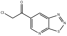 Ethanone, 2-chloro-1-([1,2,3]thiadiazolo[5,4-b]pyridin-6-yl)- (9CI)