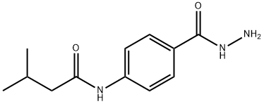 Benzoic acid, 4-[(3-methyl-1-oxobutyl)amino]-, hydrazide (9CI)