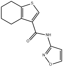 Benzo[b]thiophene-3-carboxamide, 4,5,6,7-tetrahydro-N-3-isoxazolyl- (9CI)