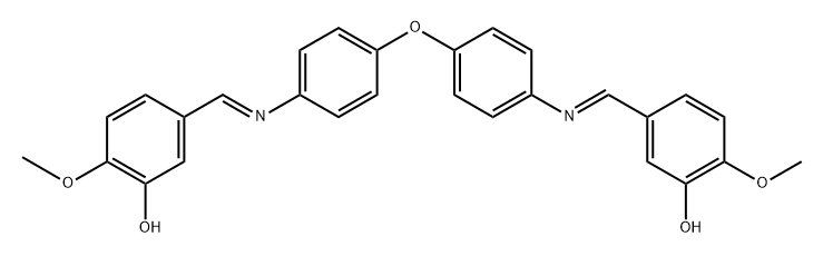 3,3'-[oxybis(4,1-phenylenenitrilomethylylidene)]bis(6-methoxyphenol)