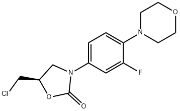 (5R)-5-(氯甲基)-3-[3-氟-4-(4-吗啉基)苯基]-2-唑烷酮