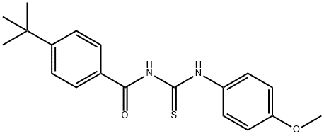 4-tert-butyl-N-{[(4-methoxyphenyl)amino]carbonothioyl}benzamide