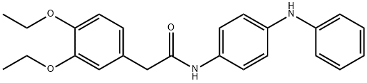 2-(3,4-diethoxyphenyl)-N-[4-(phenylamino)phenyl]acetamide