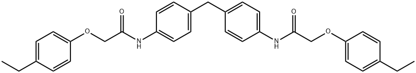 N,N'-[methylenebis(4,1-phenylene)]bis[2-(4-ethylphenoxy)acetamide]