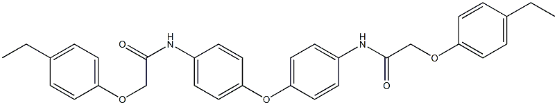 N,N'-[oxybis(4,1-phenylene)]bis[2-(4-ethylphenoxy)acetamide]