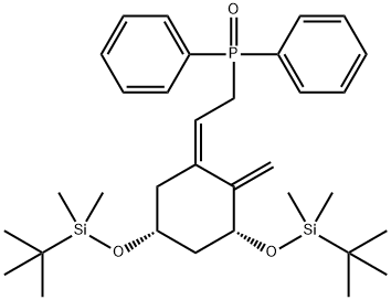 Phosphine oxide, [(2Z)-2-[(3R,5R)-3,5-bis[[(1,1-dimethylethyl)dimethylsilyl]oxy]-2-methylenecyclohexylidene]ethyl]diphenyl-