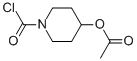 1-Piperidinecarbonyl chloride, 4-(acetyloxy)- (9CI)