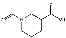 3-Piperidinecarboxylic acid, 1-formyl- (9CI)