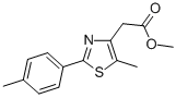 METHYL [5-METHYL-2-(4-METHYLPHENYL)-1,3-THIAZOL-4-YL]ACETATE