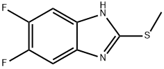 1H-Benzimidazole,5,6-difluoro-2-(methylthio)-(9CI)