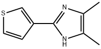 1H-Imidazole,  4,5-dimethyl-2-(3-thienyl)-