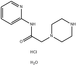 2-(哌嗪-1-基)乙酸 N-(2-吡啶)酰胺三盐酸盐 二水合物