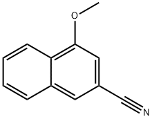 2-Naphthalenecarbonitrile,4-methoxy-(9CI)