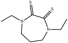 1H-1,4-Diazepine-2,3-dithione,1,4-diethyltetrahydro-(9CI)