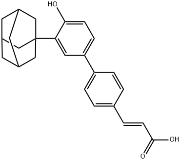 (2E)-3-(4'-羟基-3'-金刚烷-1-基[1,1'-联苯]-4-基)-2-丙烯酸