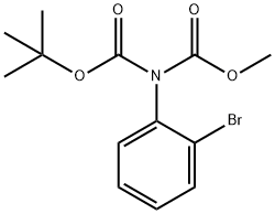 Imidodicarbonic acid, (2-bromophenyl)-, 1,1-dimethylethyl methyl ester (9CI)