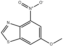 Benzothiazole, 6-methoxy-4-nitro- (9CI)