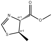 4-Thiazolecarboxylicacid,4,5-dihydro-5-methyl-,methylester,(4R,5R)-rel-(9CI)