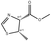 4-Thiazolecarboxylicacid,4,5-dihydro-5-methyl-,methylester,(4R,5S)-rel-(9CI)