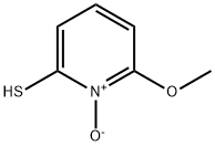 2-Pyridinethiol, 6-methoxy-, 1-oxide (9CI)