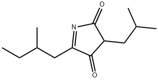 2H-Pyrrole-2,4(3H)-dione, 5-(2-methylbutyl)-3-(2-methylpropyl)- (9CI)