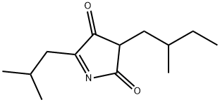2H-Pyrrole-2,4(3H)-dione, 3-(2-methylbutyl)-5-(2-methylpropyl)- (9CI)
