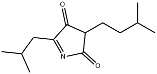 2H-Pyrrole-2,4(3H)-dione, 3-(3-methylbutyl)-5-(2-methylpropyl)- (9CI)
