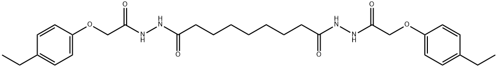 N'1,N'9-bis[(4-ethylphenoxy)acetyl]nonanedihydrazide