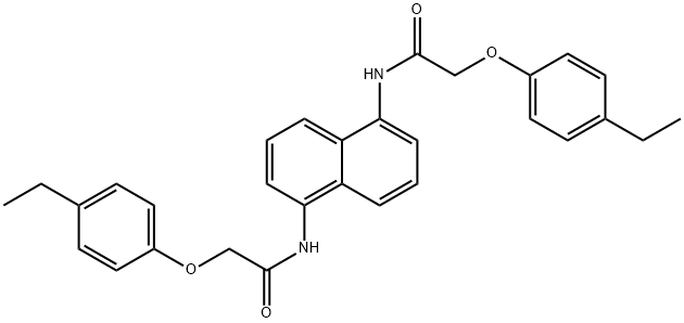 N,N'-1,5-naphthalenediylbis[2-(4-ethylphenoxy)acetamide]