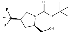 (2R,4R)-tert-butyl 2-(hydroxymethyl)-4-(trifluoromethyl)pyrrolidine-1-carboxylate