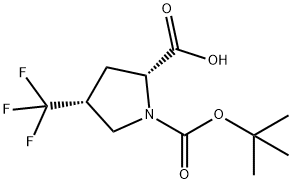 (2R,4R)-1-(叔-丁氧羰基)-4-(三氟甲基)吡咯烷-2-羧酸
