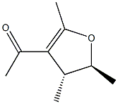 Ethanone, 1-[(4R,5S)-4,5-dihydro-2,4,5-trimethyl-3-furanyl]-, rel- (9CI)