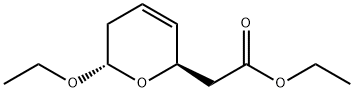 2H-Pyran-2-aceticacid,6-ethoxy-5,6-dihydro-,ethylester,(2R,6S)-(9CI)