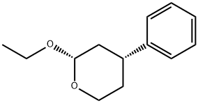 2H-Pyran,2-ethoxytetrahydro-4-phenyl-,(2S,4R)-(9CI)