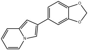 2-BENZO[1,3]DIOXOL-5-YL-INDOLIZINE