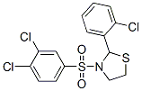 Thiazolidine, 2-(2-chlorophenyl)-3-[(3,4-dichlorophenyl)sulfonyl]- (9CI)
