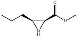 2-Aziridinecarboxylicacid,3-propyl-,methylester,(2S,3S)-(9CI)