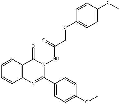 2-(4-methoxyphenoxy)-N-[2-(4-methoxyphenyl)-4-oxoquinazolin-3(4H)-yl]acetamide