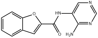 2-Benzofurancarboxamide,N-(4-amino-5-pyrimidinyl)-(9CI)