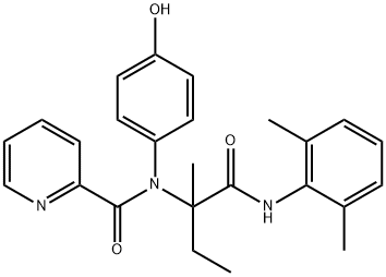 2-Pyridinecarboxamide,N-[1-[[(2,6-dimethylphenyl)amino]carbonyl]-1-methylpropyl]-N-(4-hydroxyphenyl)-(9CI)