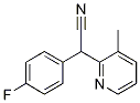 (4-fluorophenyl)(3-methylpyridin-2-yl)acetonitrile
