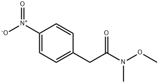 N-methoxy-N-methyl-2-(4-nitrophenyl)acetamide