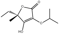 2(5H)-Furanone,5-ethyl-4-hydroxy-5-methyl-3-(1-methylethoxy)-,(5S)-(9CI)