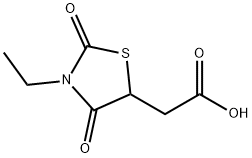 2-(3-乙基-2,4-二氧代噻唑烷-5-基)乙酸