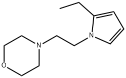 Morpholine, 4-[2-(2-ethyl-1H-pyrrol-1-yl)ethyl]- (9CI)